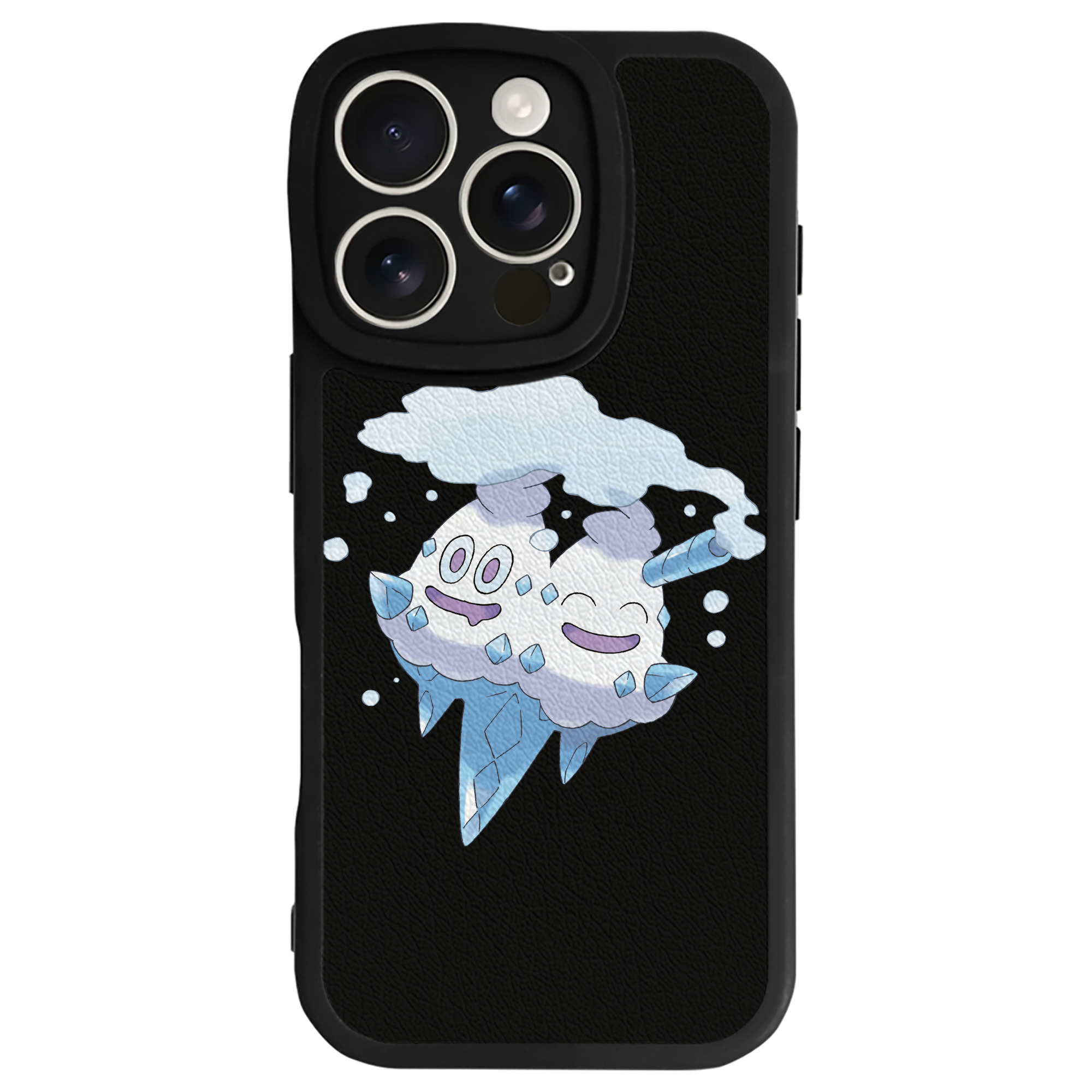 （画像用） ポケットモンスター Pokémon 【iPhone 16シリーズ対応】シリコンスマホケース（レザー調） 材質：シリコン